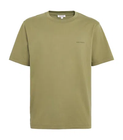 Norse Projects Cotton Johannes T-shirt In Green