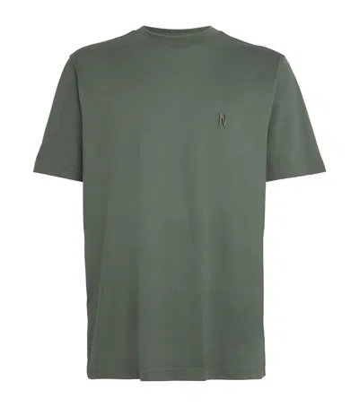 Norse Projects Cotton Johannes T-shirt In Green