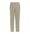 Norse Projects Cotton-linen Ezra Trousers In Green