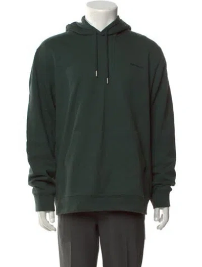 Pre-owned Norse Projects Crew Neck Long Sleeve Hoodie In Green