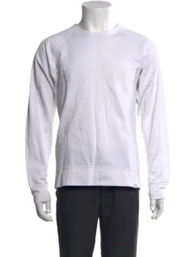 Pre-owned Norse Projects Crew Neck Long Sleeve T-shirt In White