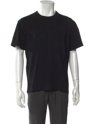 Pre-owned Norse Projects Crew Neck Short Sleeve T-shirt In Blue