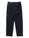 Norse Projects Drawstring Cotton-linen Trousers In Blue