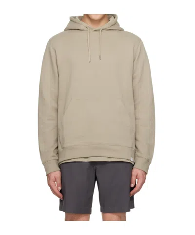 Norse Projects Drawstring Hooded Hoodie In Nude