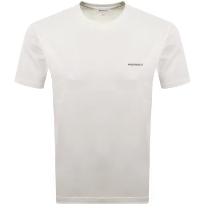 Norse Projects Dyrehaven Logo T Shirt White