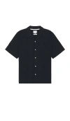 Norse Projects Navy Carsten Shirt In Æ·±æμ·å†›è“�
