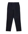 Norse Projects Elastic Waist Casual Pants In Blue