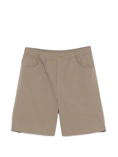 Norse Projects Elasticated-waistband Shorts In Brown