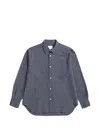 Norse Projects Espevik Oversized Check Shirt In Blue