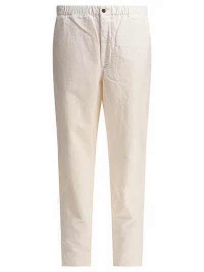 Norse Projects Ezra Relaxed Cotton Linen Trouser In Neutral