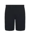 Norse Projects Ezra Relaxed Organic Stretch Twill Shorts In Dark Navy