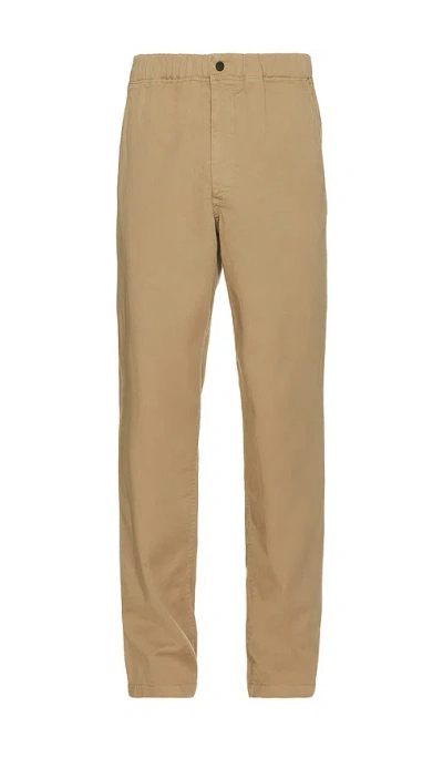 Norse Projects Ezra Relaxed Organic Stretch Twill Trouser In Utility Khaki