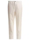 Norse Projects White Ezra Relaxed Cotton Linen Trousers In Neutral