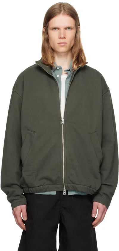 Norse Projects Green Bjorn Organic Loopback Track Jacket