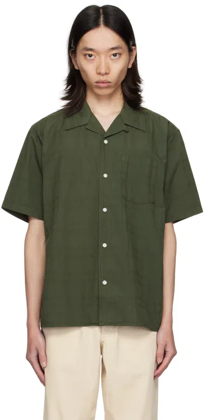 Norse Projects Green Carsten Shirt In Spruce Green