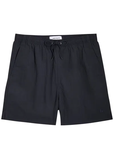 Norse Projects Hauge Shell Swim Shorts In Blue