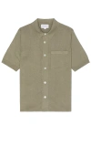 NORSE PROJECTS ROLLO COTTON LINEN SHORT SLEEVE SHIRT