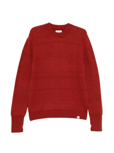 Norse Projects Henning Sweater In Red