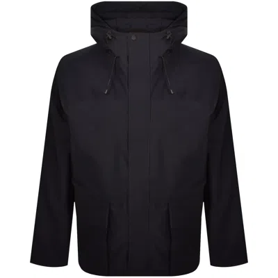 Norse Projects Herluf Alpinix Merino Jacket Navy In Blue