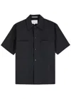 Norse Projects Short-sleeve Pocket Shirt In Navy