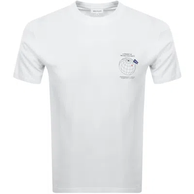 Norse Projects Holger Global Print T Shirt White