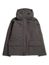 Norse Projects Hooded Pocket Jacket In Brown