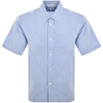 Norse Projects Ivan Relaxed Fit Shirt Blue