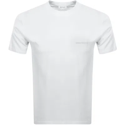 Norse Projects Johannes Logo Print T Shirt White