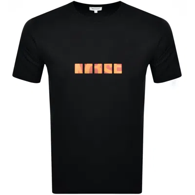 Norse Projects Johannes Zoom Print T Shirt Black
