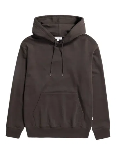 Norse Projects Kangaroo-pocket Hoodie In Black