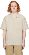 Norse Projects Khaki Carsten Shirt In 0920 Light Khaki