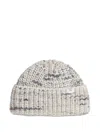 Norse Projects Knitted Beanie Hat In Gray