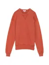 Norse Projects Kulhuse Loopback Sweatshirt In Orange