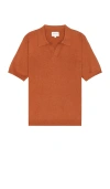 Norse Projects Orange Leif Polo In Ë ˆë“œ Í�´ë ˆì�´