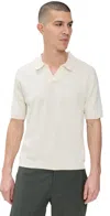 Norse Projects Leif Cotton Linen Polo Kit White In Kit White