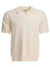 Norse Projects Leif Cotton Linen Polo Polo Shirts White In Neutral
