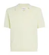 Norse Projects Leif Cotton Linen Polo Polo Shirts Yellow In Yellow