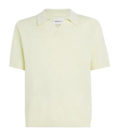 NORSE PROJECTS LINEN COTTON-BLEND POLO SHIRT