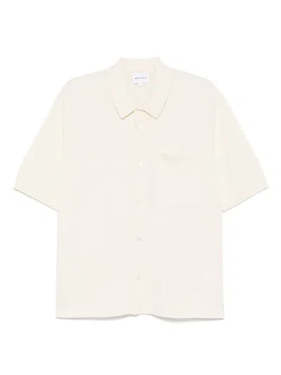 Norse Projects Linen-cotton Shirt In Neutral