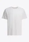 Norse Projects Logo-embroidered Crewneck T-shirt In White