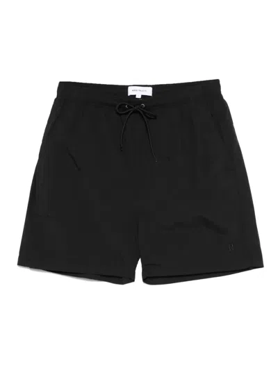 Norse Projects Logo-embroidered Swim Shorts