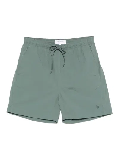 Norse Projects Logo-embroidered Swim Shorts