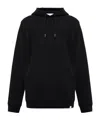 Norse Projects Logo-patch Long-sleeve Hoodie In Black