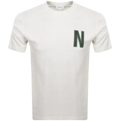 Norse Projects Logo T Shirt Cream