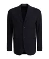 Norse Projects Two-button Patch-pockets Blazer In Black