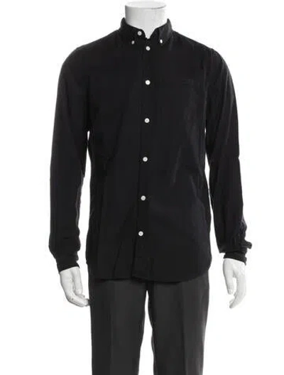 Pre-owned Norse Projects Long Sleeve Dress Shirt In Blue