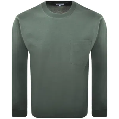 Norse Projects Long Sleeve Loose Fit T Shirt Green