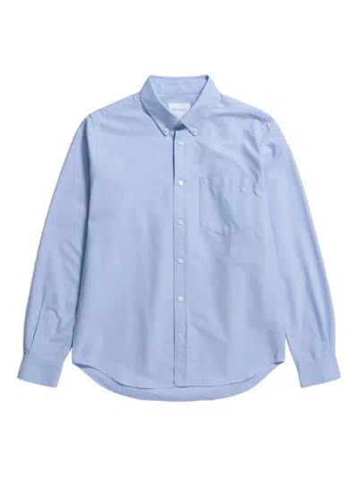 Norse Projects Long-sleeve Shirt In Blue