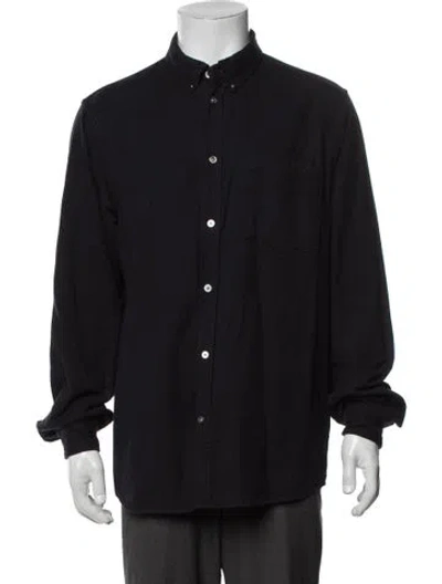 Pre-owned Norse Projects Long Sleeve Shirt In Blue