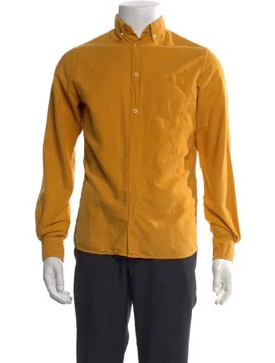 Pre-owned Norse Projects Long Sleeve Shirt In Yellow